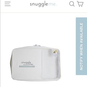 Snuggle Me Organic cover/carrier